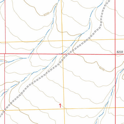 US Forest Service - Topo Badger Creek, ID FSTopo Legacy digital map
