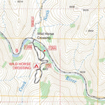 US Forest Service - Topo Badger Creek, NV FSTopo Legacy digital map