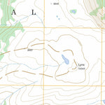 US Forest Service - Topo Badger Creek, WY FSTopo Legacy digital map