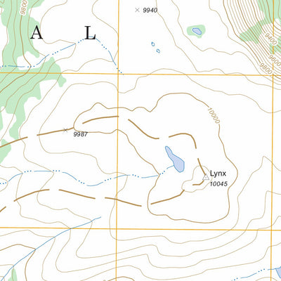 US Forest Service - Topo Badger Creek, WY FSTopo Legacy digital map