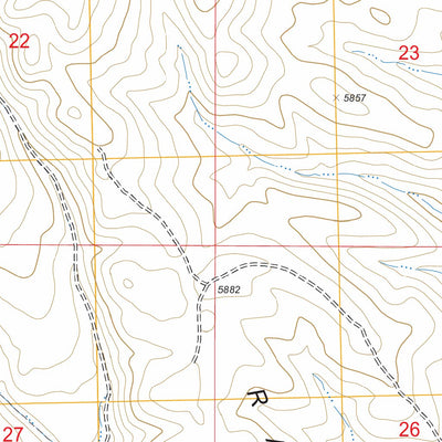 US Forest Service - Topo Badger Hole Spring, ID FSTopo Legacy digital map