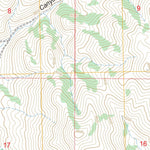US Forest Service - Topo Badger Hole Spring, ID FSTopo Legacy digital map