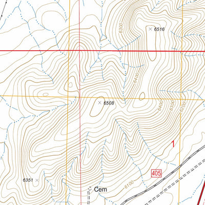 US Forest Service - Topo Badger Hole Spring, NV FSTopo Legacy digital map