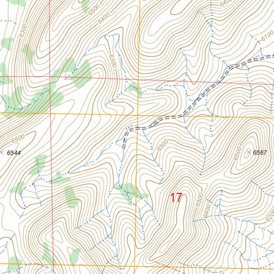 US Forest Service - Topo Badger Hole Spring, NV FSTopo Legacy digital map