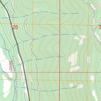 US Forest Service - Topo Badger Lake, OR FSTopo Legacy digital map