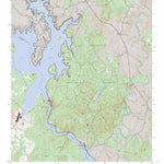 US Forest Service - Topo Badin, NC FSTopo Legacy digital map