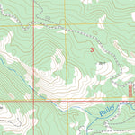 US Forest Service - Topo Bailey Creek, WA FSTopo Legacy digital map