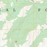 US Forest Service - Topo Bailey Lake, WY FSTopo Legacy digital map