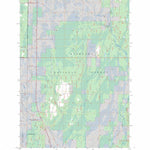 US Forest Service - Topo Baker Creek, MI FSTopo Legacy digital map