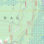 US Forest Service - Topo Baker Creek, MI FSTopo Legacy digital map