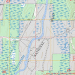 US Forest Service - Topo Baker Creek, MI FSTopo Legacy digital map