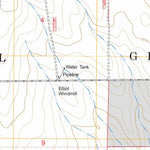 US Forest Service - Topo Baker Draw, CO FSTopo Legacy digital map