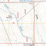 US Forest Service - Topo Baker Draw, CO FSTopo Legacy digital map