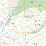 US Forest Service - Topo Baker, ID FSTopo Legacy digital map