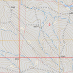 US Forest Service - Topo Baker Spring, WY FSTopo Legacy digital map