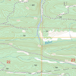 US Forest Service - Topo Baker Springs, AR FSTopo Legacy digital map