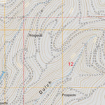 US Forest Service - Topo Bald Hills, MT FSTopo Legacy digital map