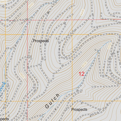US Forest Service - Topo Bald Hills, MT FSTopo Legacy digital map