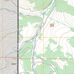 US Forest Service - Topo Bald Knob, MT FSTopo Legacy digital map