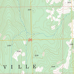 US Forest Service - Topo Bald Knob, WA FSTopo Legacy digital map