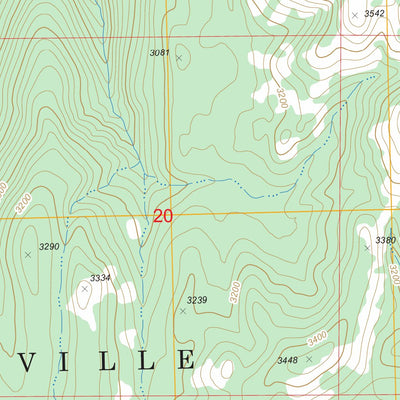 US Forest Service - Topo Bald Knob, WA FSTopo Legacy digital map