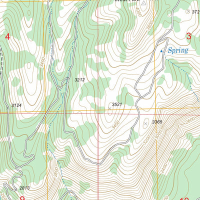 US Forest Service - Topo Bald Knob, WA FSTopo Legacy digital map