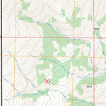 US Forest Service - Topo Bald Peak, WY FSTopo Legacy digital map