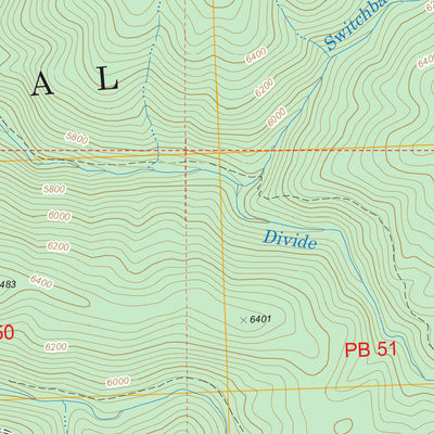 US Forest Service - Topo Bald Top Mountain, MT FSTopo Legacy digital map