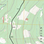 US Forest Service - Topo Baldy Lake, MT FSTopo Legacy digital map