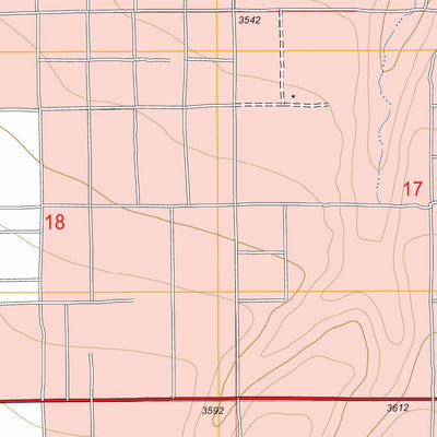 US Forest Service - Topo Baldy Mesa, CA FSTopo Legacy digital map