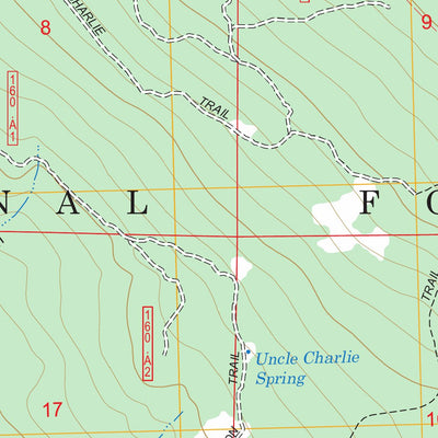 US Forest Service - Topo Baldy Mountain, CO FSTopo Legacy digital map