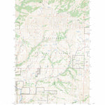 US Forest Service - Topo Baldy Mountain, WA FSTopo Legacy digital map