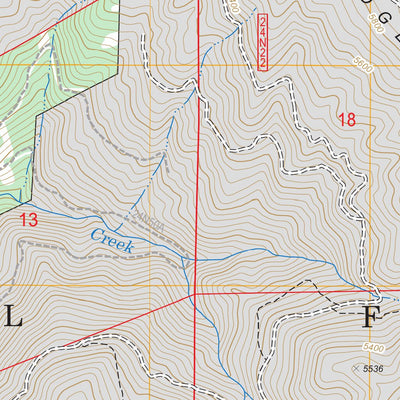 US Forest Service - Topo Ball Mountain, CA FSTopo Legacy digital map