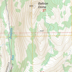 US Forest Service - Topo Balloon Dome, CA FSTopo Legacy digital map