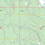 US Forest Service - Topo Bally Mountain, ID FSTopo Legacy digital map
