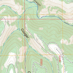 US Forest Service - Topo Bally Mountain, OR FSTopo Legacy digital map