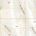 US Forest Service - Topo Balm Canyon, OR FSTopo Legacy digital map