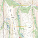 US Forest Service - Topo Balm Canyon, OR FSTopo Legacy digital map