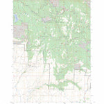 US Forest Service - Topo Balm Creek Reservoir, OR FSTopo Legacy digital map