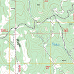 US Forest Service - Topo Balm Creek Reservoir, OR FSTopo Legacy digital map