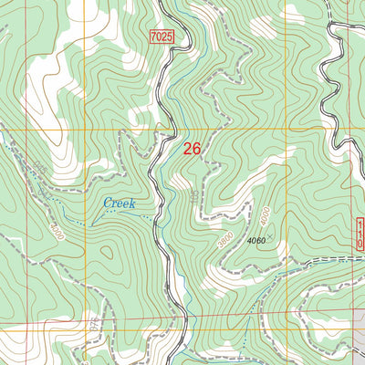 US Forest Service - Topo Balm Creek Reservoir, OR FSTopo Legacy digital map