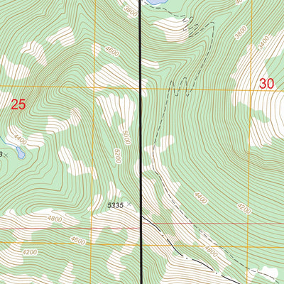 US Forest Service - Topo Bandera, WA FSTopo Legacy digital map