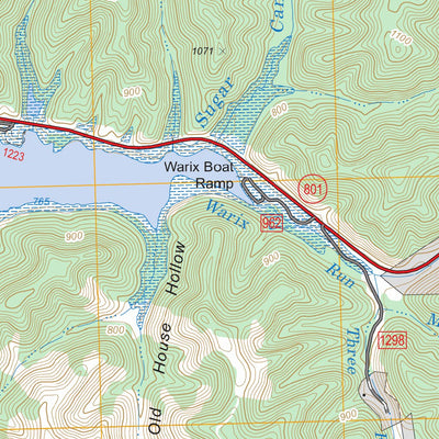 US Forest Service - Topo Bangor, KY FSTopo Legacy digital map