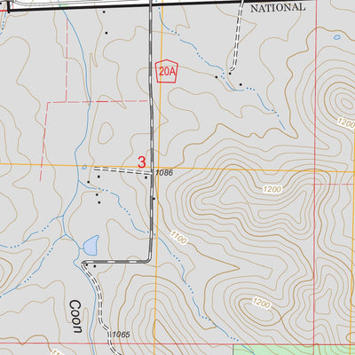 US Forest Service - Topo Banner, MO FSTopo Legacy digital map
