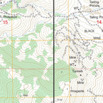 US Forest Service - Topo Banner Ridge, CA FSTopo Legacy digital map