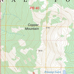US Forest Service - Topo Banner Summit, ID FSTopo Legacy digital map