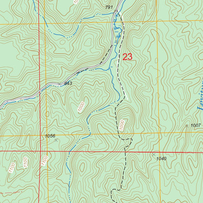 US Forest Service - Topo Baraga Plains, MI FSTopo Legacy digital map
