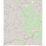 US Forest Service - Topo Barcreek, KY FSTopo Legacy digital map