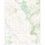 US Forest Service - Topo Barcus Peak, WY FSTopo Legacy digital map