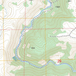 US Forest Service - Topo Barcus Peak, WY FSTopo Legacy digital map